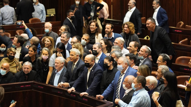 חברי הקואליציה (צילום: דני שם טוב, דוברות הכנסת)