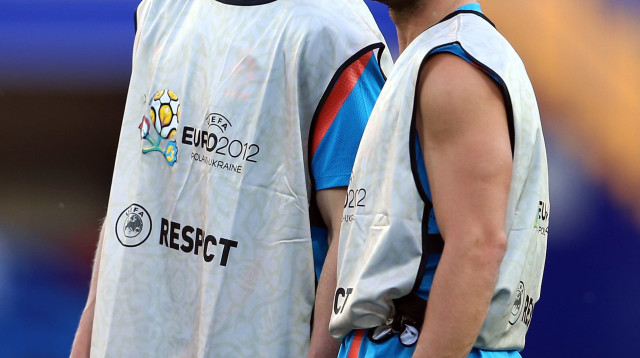 ווסלי סניידר, דירק קאוט במדי נבחרת הולנד (צילום: GettyImages, Julian Finney)