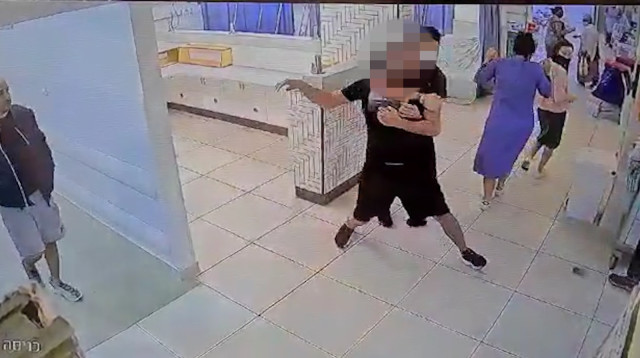 מקרה אלימות בבית החולים לניאדו, האדם נעצר (צילום: דוברות בית חולים לניאדו)