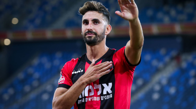 הפועל חיפה נמצאת בתקופה מצוינת, והוא במיוחד. אלון תורג'מן (צילום: מאור אלקסלסי)