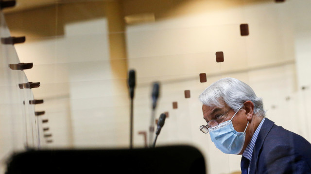 נשיא צ'ילה סבסטיאן פיניירה בקונגרס (צילום: REUTERS/Rodrigo Garrido)