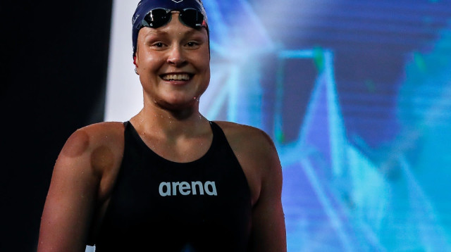 אנסטסיה גורבנקו שחיינית ישראלית (צילום: אתר רשמי, סימונה קסטרווילארי, באדיבות איגוד השחייה)