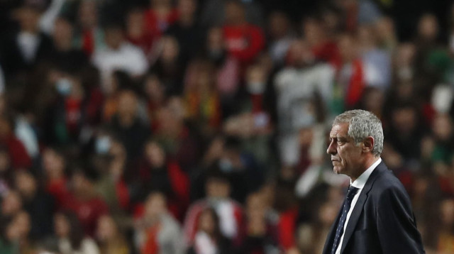 פרננדו סנטוס מאמן נבחרת פורטוגל (צילום: רויטרס)