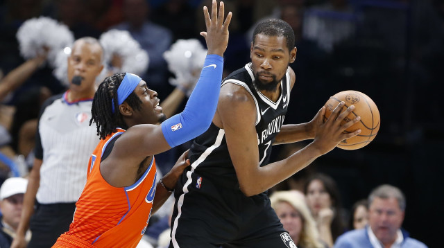 קווין דוראנט ברוקלין נטס (צילום: רויטרס)