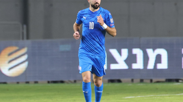 מונס דאבור, חלוץ נבחרת ישראל (צילום: דני מרון)