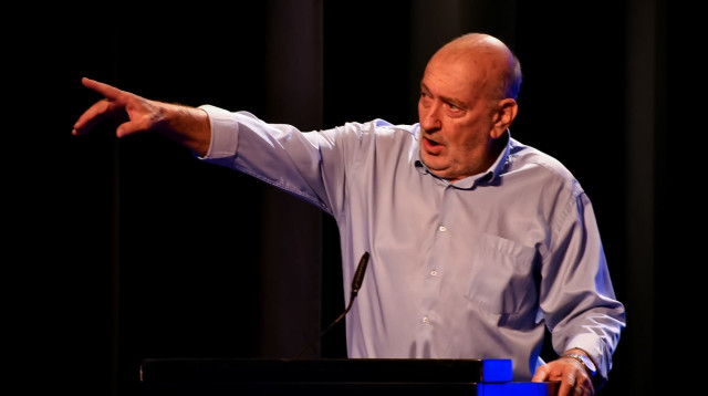 עמירם הלוי יושב ראש איגוד הכדורסל (צילום: אריאל שלום)