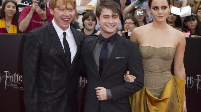 כוכבי הארי פוטר (צילום: רויטרס)