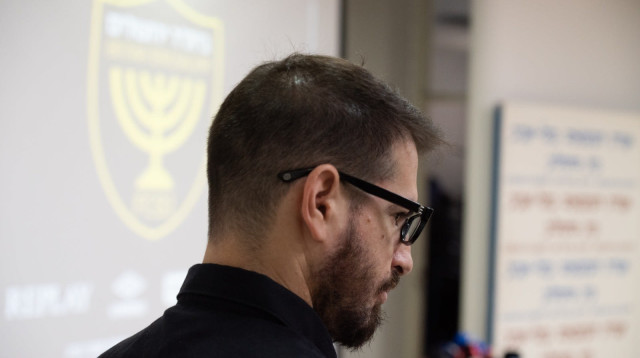 משה חוגג הבעלים של בית"ר ירושלים (צילום: ניב אהרונסון)