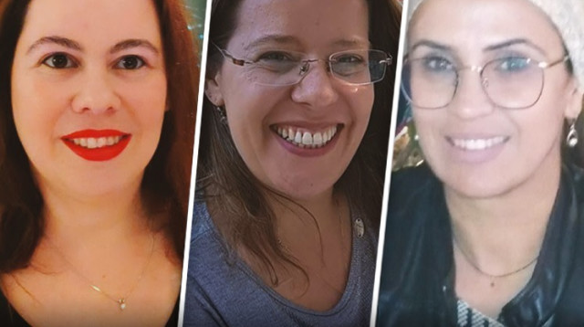 אדווה, ניצן ואורי - הנשים שחיות לצד הלומי הקרב (צילום: באדיבות המשפחות)