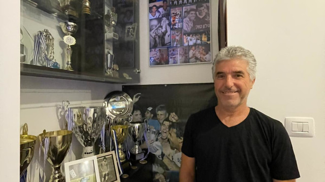 לצד הגביעים היו צריכים להיות לו עוד שני תארים, מבחינתו. שושני (צילום: באדיבות המצולם)