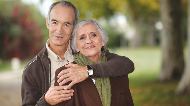 זוג מבוגר, אילוסטרציה (צילום: ingimage ASAP)