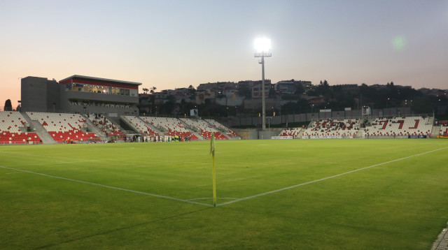 השזרוע עבר בהצלחה. אצטדיון גרין (צילום: לילך וייס)