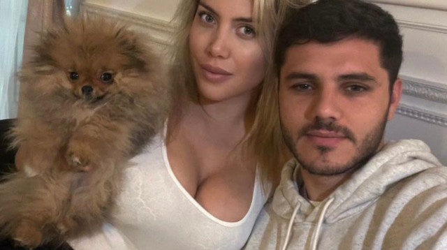 מאורו איקרדי, וונדה נארה (צילום: מסך, אינסטגרם)