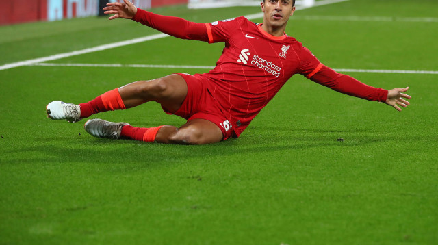 טיאגו אלקנטרה שחקן ליברפול (צילום: GettyImages, Chris Brunskill)
