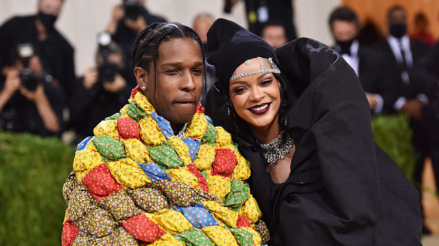 ריהאנה , asap rocky (צילום: sean zanni gettyimages)