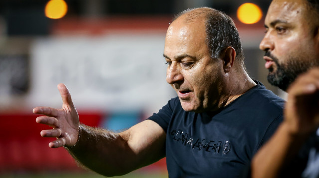 יו"ר בני סכנין מוחמד אבו יונס (צילום: מאור אלקסלסי)