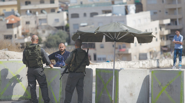 כוחות מג"ב במזרח ירושלים, ארכיון (צילום: נתי שוחט, פלאש 90)