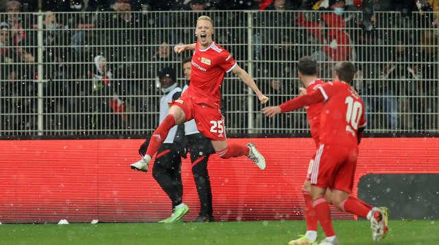 אוניון שבה לנצח. באומגרטל חוגג (צילום: GettyImages, Boris Streubel)