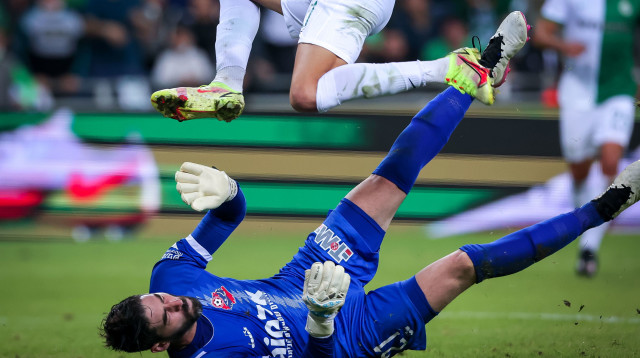 חשש שיצטרך לעבור ניתוח. לויטה (צילום: מאור אלקסלסי)