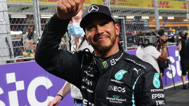 נרגש מהמסלול המהיר. לואיס המילטון (צילום: רויטרס)