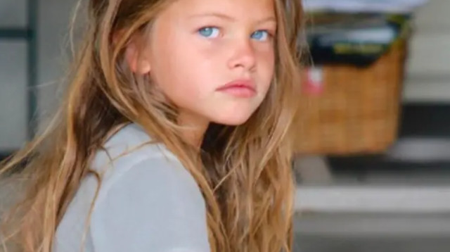 תילן בלונדו כשהייתה רק בת שש (צילום: Getty images)