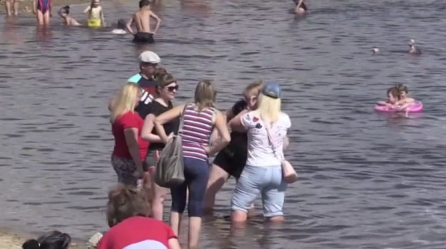 גל החום בסיביר ביוני 2021 (צילום: רויטרס)