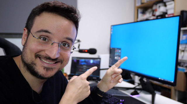 מסך הגיימינג AORUS FI32U 32" 4K (צילום: צביקה שחר)