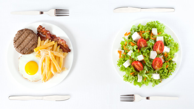 אוכל בריא, אוכל משמין (אילוסטרציה) (צילום: אינגאימג')