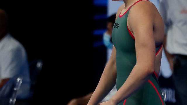 אנסטסיה גורבנקו שחיינית ישראלית (צילום: אתר רשמי, סימונה קסטרווילארי, באדיבות איגוד השחייה)