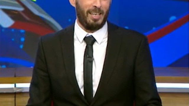 עידו רוזנבלום ב"ארץ נהדרת" (צילום: צילום מסך קשת)