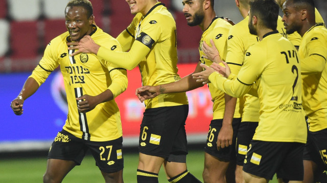 אבובקאר דומביה, מכבי נתניה (צילום: ברני ארדוב)