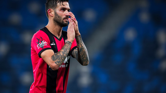 חנן ממן שחקן הפועל חיפה (צילום: מאור אלקסלסי)