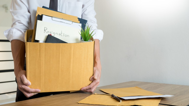 התפטרות מהעבודה (אילוסטרציה) (צילום: אינג אימג')