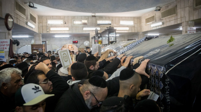 הילולת הבאבא סאלי בנתיבות (צילום: יונתן זינדל, פלאש 90)