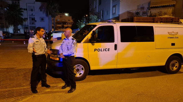 כוחות המשטרה בליל האירוע (צילום: דוברות המשטרה)