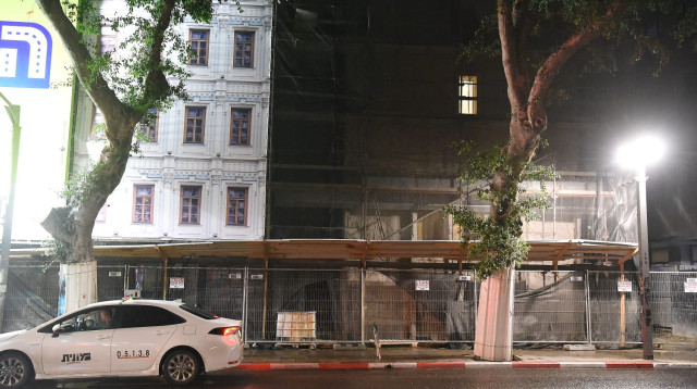 המקום בו נשדדו הכספות (צילום: ראובן קסטרו, וואלה!)