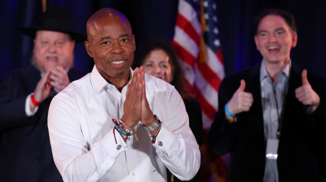 אריק אדמס, ראש העיר של ניו יורק (צילום: רויטרס)