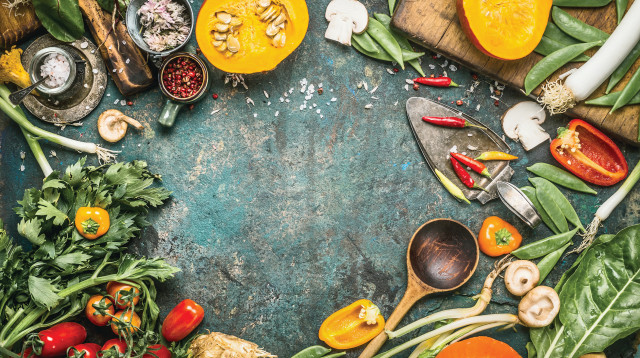 ירקות ותבלינים (צילום: אינגאימג')