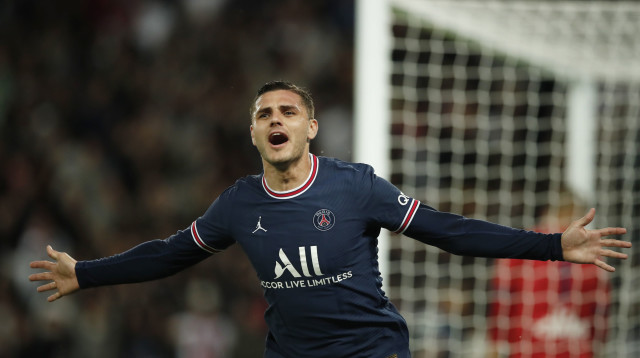 ארגנטינאי בכל זאת עשה את ההבדל. מאורו איקרדי חוגג (צילום: רויטרס)