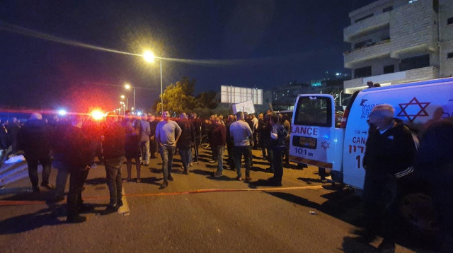 זירת התאונה בפוריידיס (צילום: תיעוד מבצעי מד"א)