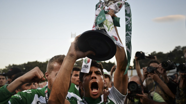 אנדרה מרטינס, שחקן ספורטינג ליסבון (צילום: GettyImages, PATRICIA DE MELO MOREIRA)