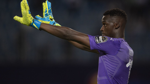 אדואר מנדי במדי נבחרת סנגל (צילום: GettyImages)