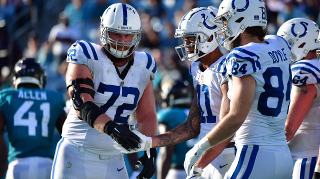 איזו פדיחה. הקולטס (צילום: GettyImages, Julio Aguilar)