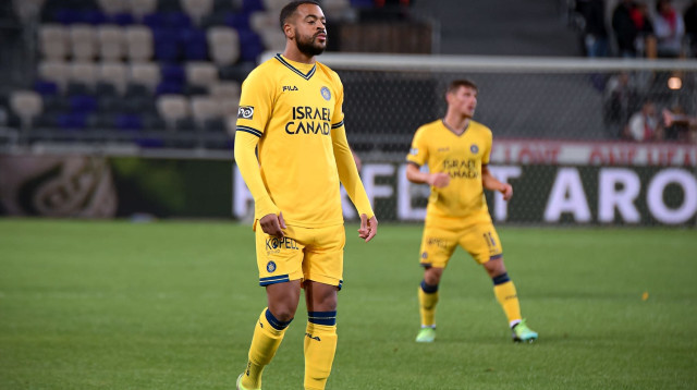 ברנדלי קובאס שחקן מכבי תל אביב מול הפועל מרמורק (צילום: אריאל שלום)