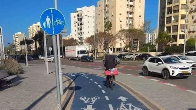 שביל האופניים בדרום הארץ ששבר את הרשת (צילום: דוברות עיריית אשדוד,michael kalenkovich)