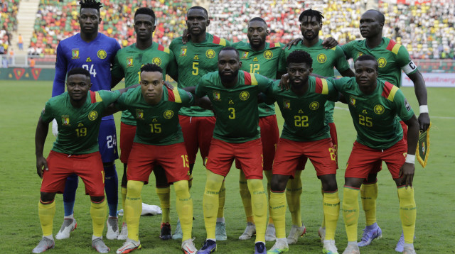 נבחרת קמרון, תמונה קבוצתית (צילום: רויטרס)