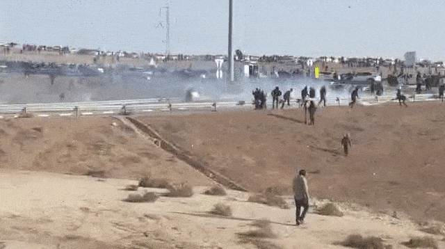 כאוס בנגב (צילום: יניר יגנה, וואלה!)