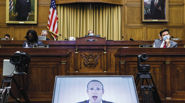 מארק צוקרברג (צילום:  Graeme Jennings/Pool via REUTERS)