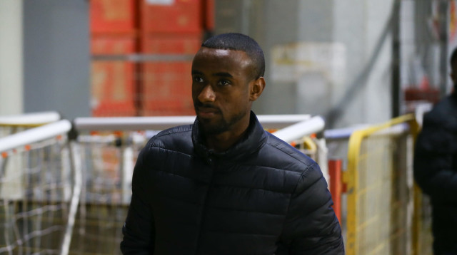 יצחק אספה שחקן מ.ס. אשדוד (צילום: לירון מולדובן)