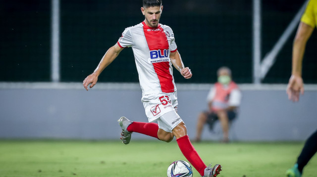 "גדלתי בהפועל חיפה, אבל כשעולים לדשא הכל נשכח". רועי שוקרני (צילום: מאור אלקסלסי)